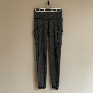 Aerie Play Pocket High Waisted Leggings (Grey)
